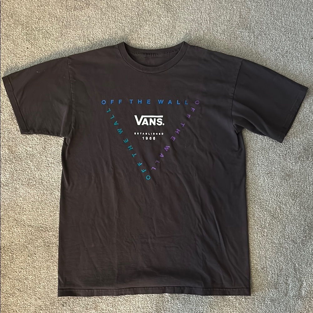 Vans Black Graphic T-Shirt